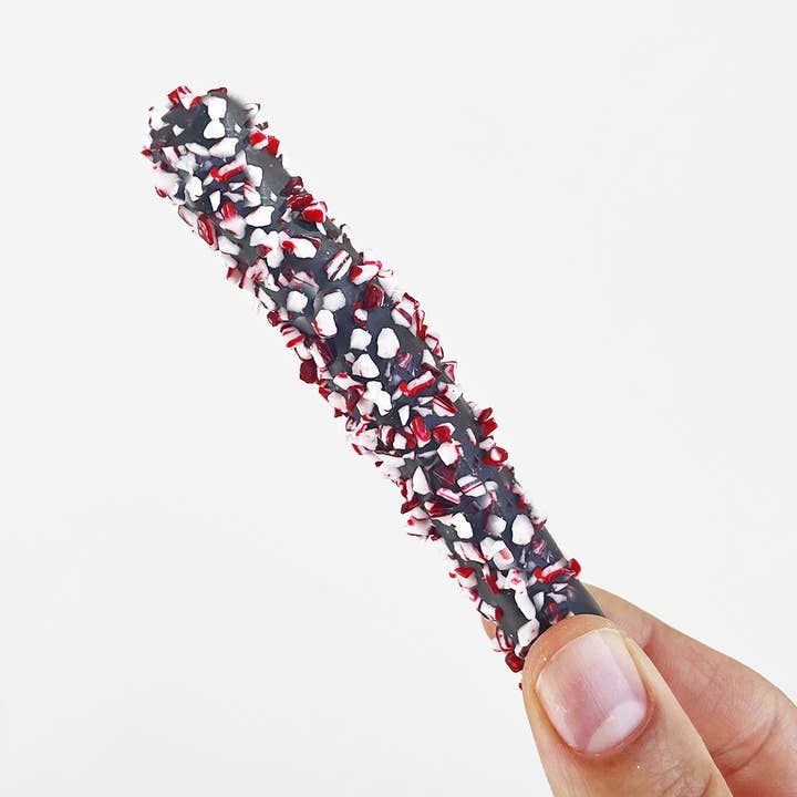 Fatty Sundays - Wholesale Chocolate Covered Sweets - Peppermint Chocolate Covered Pretzels (3-pack)6