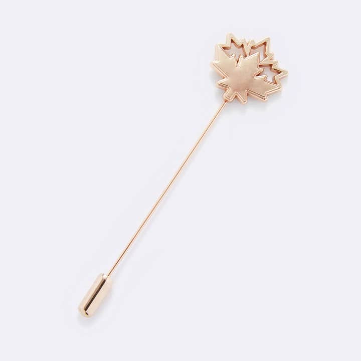 Spilla a forma di foglia d'acero per la vendita all'ingrosso da parte di Adesso Man