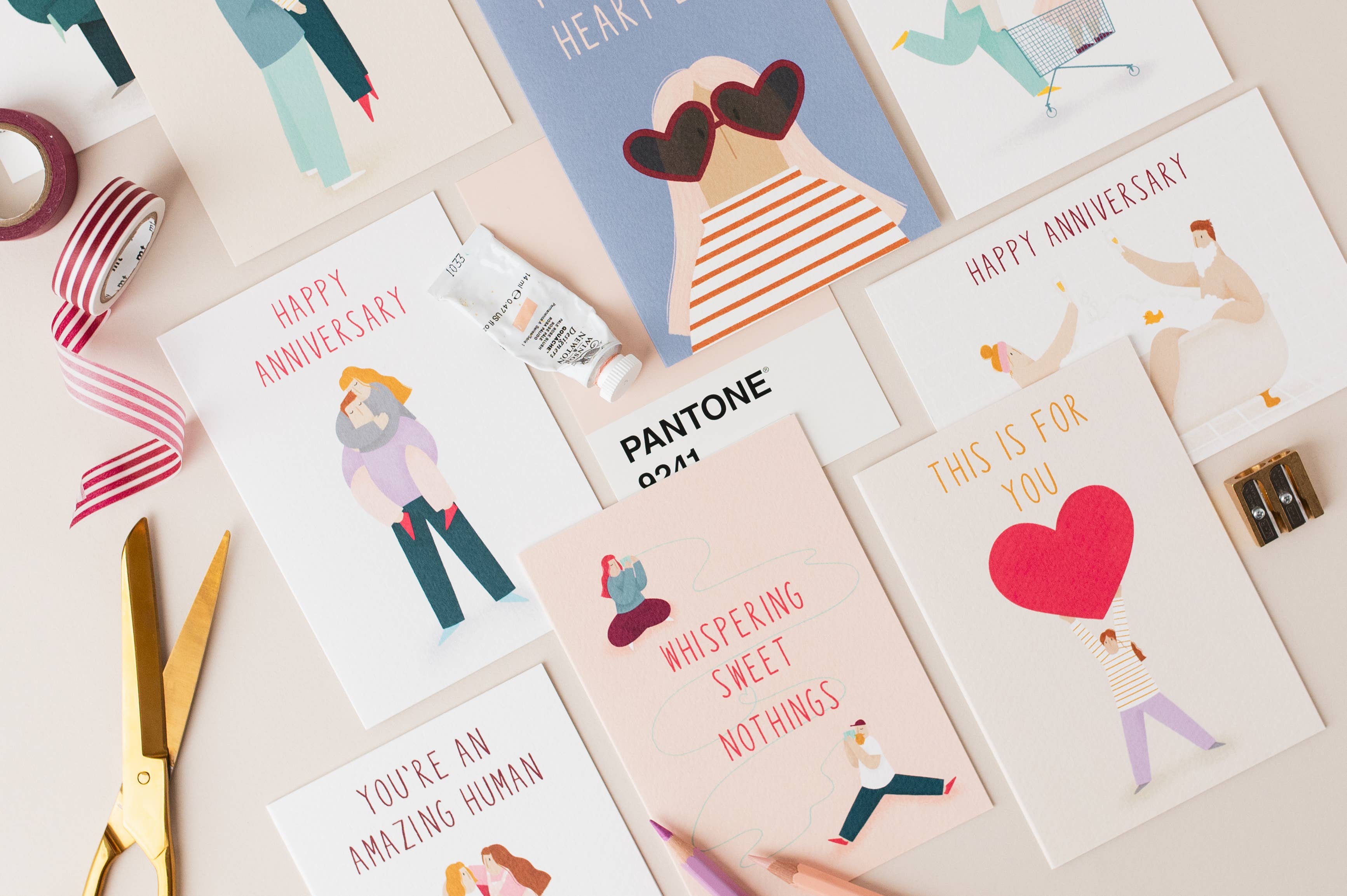 Elsa Rose Frere - Wholesale Love Card - Illustrated Love Card1