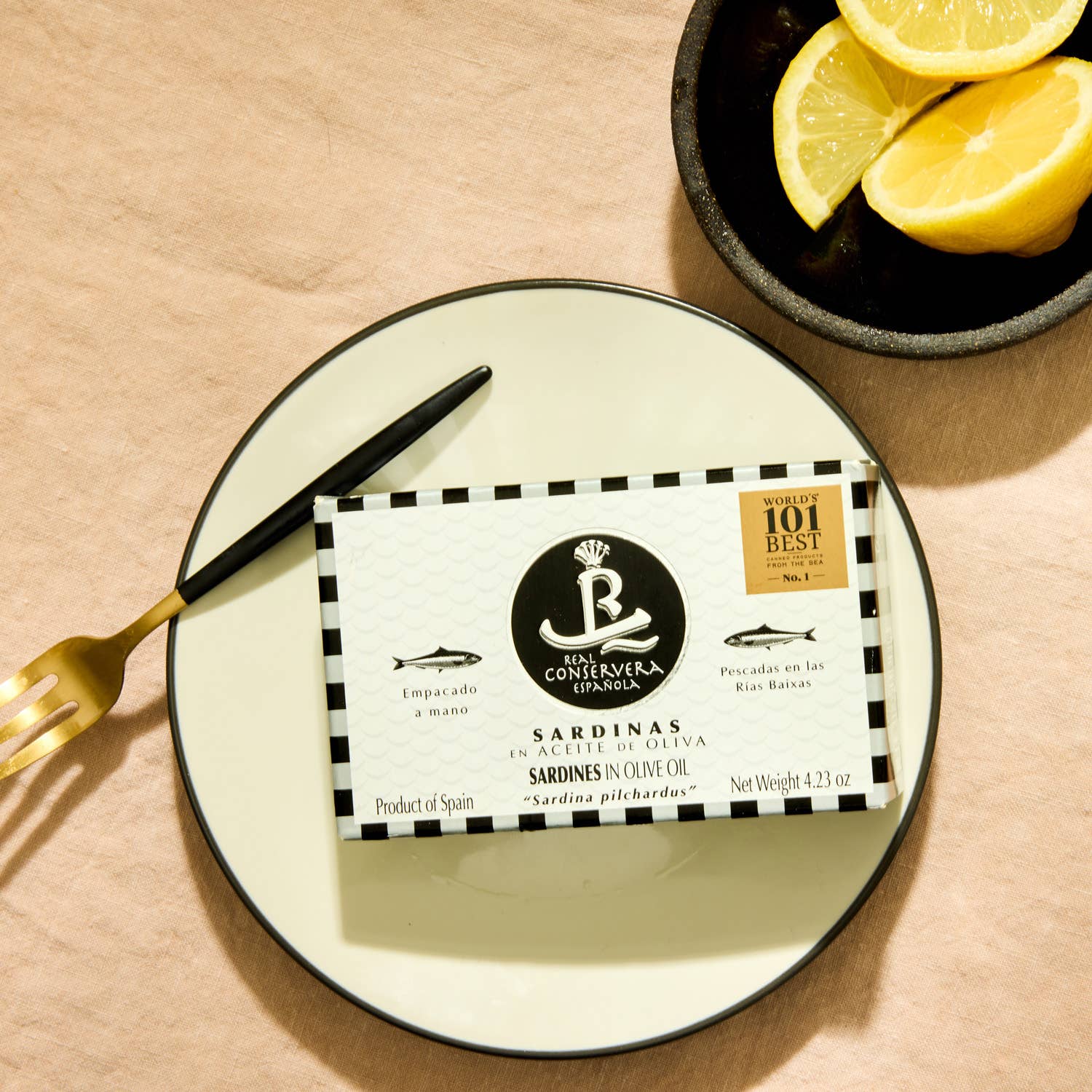 Lata - Vendita all'ingrosso Pesce in scatola - Real Conservera Española Sardine in olio d'oliva0