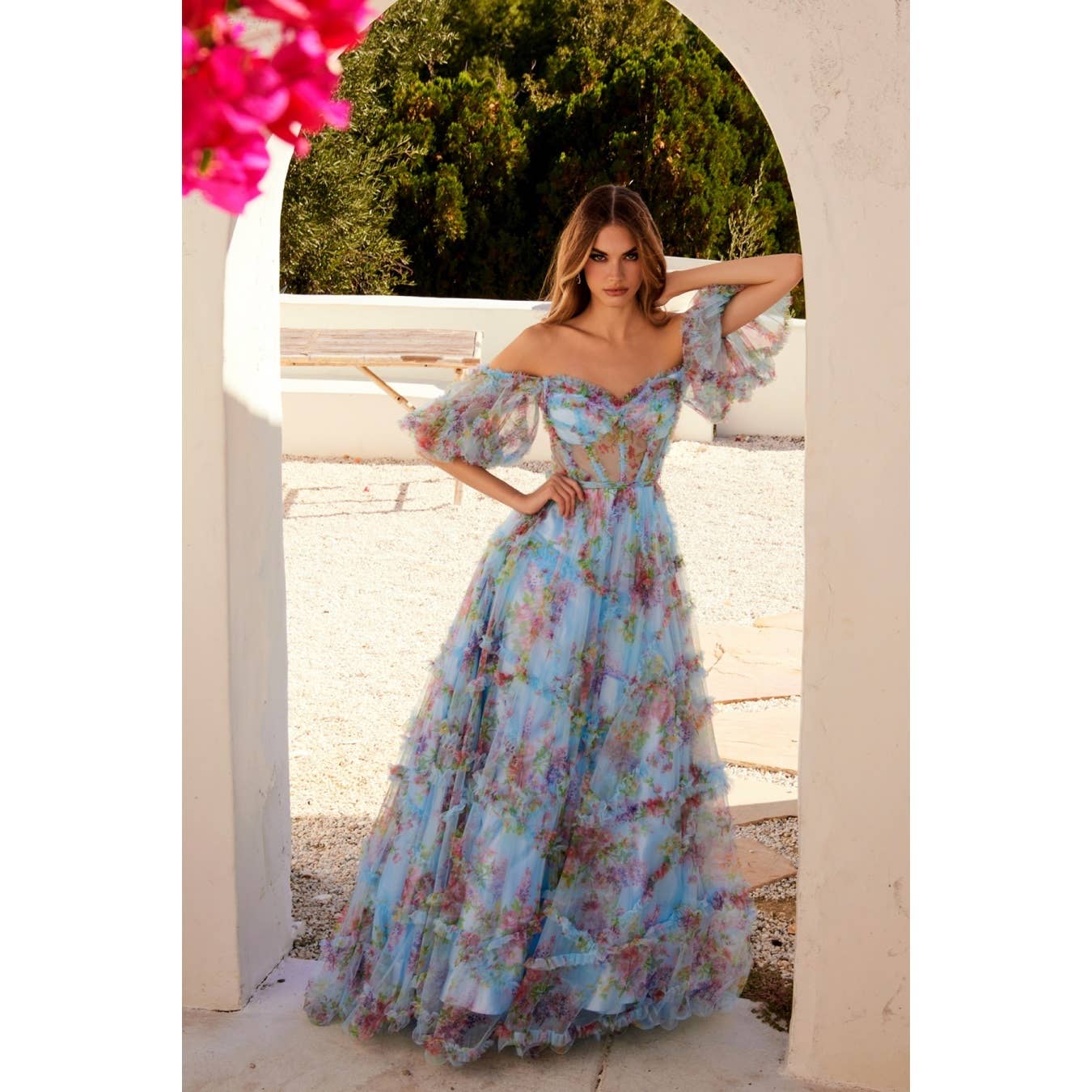 Juliet - Wholesale Dress - Women's - JT2887C THIS FLOOR-LENGTH GOWN IS A PERFECT BLEND OF ELEGANC7