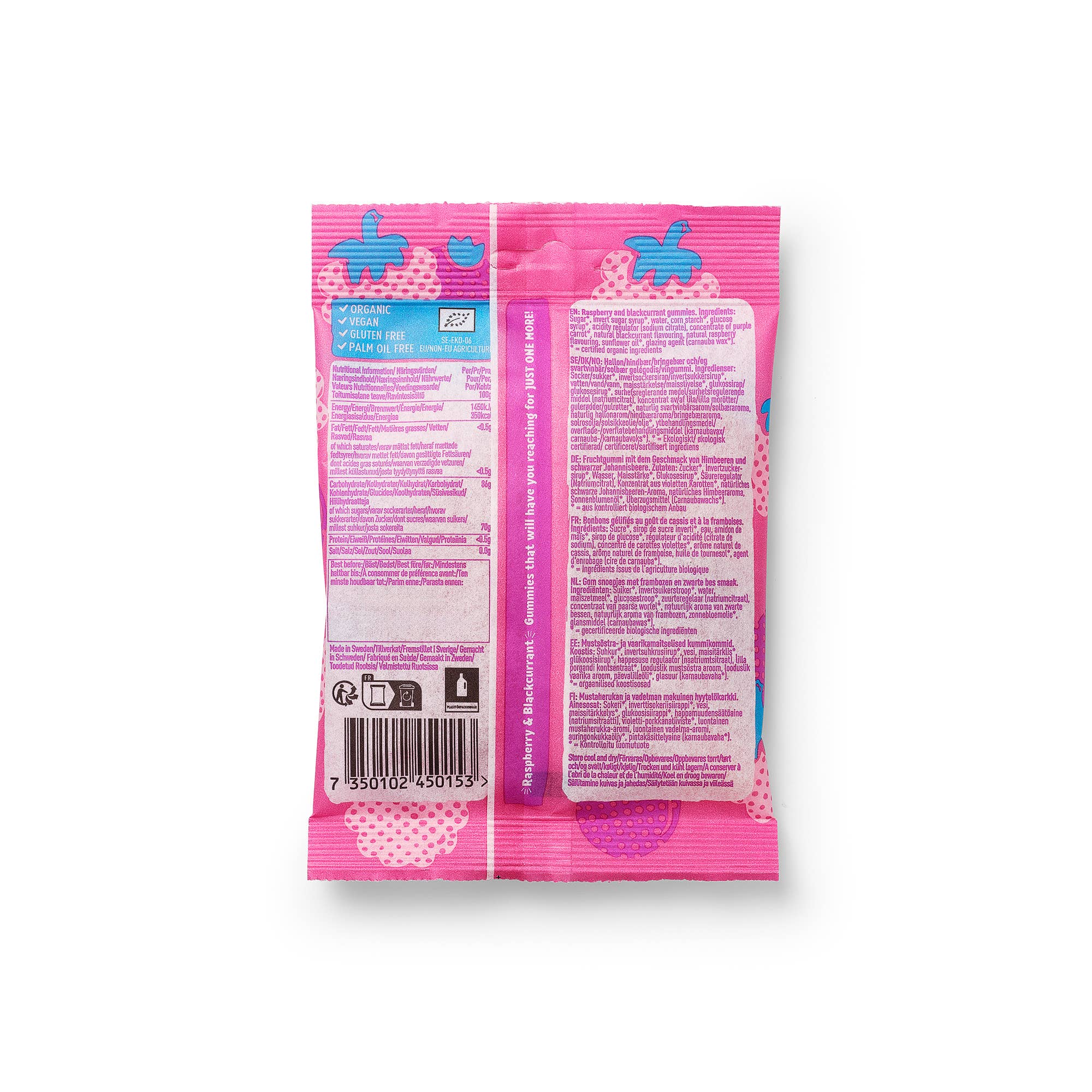 JOM – Gomas por atacado – Gomas de Framboesa e Groselha Preta Biológicas e Vegan6