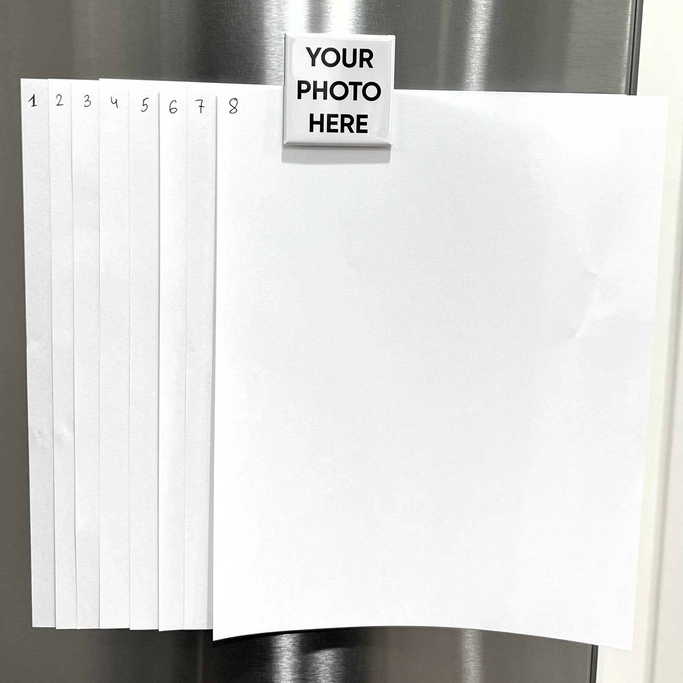 Visual Crafters – wholesale Magnet – Personliga fotomagneter 2"x2"3