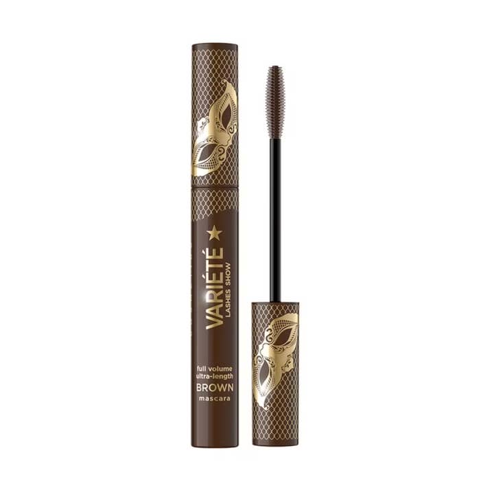 Variete Thickening and Lengthening Brown Mascara for wholesale by Eveline Cosmetics