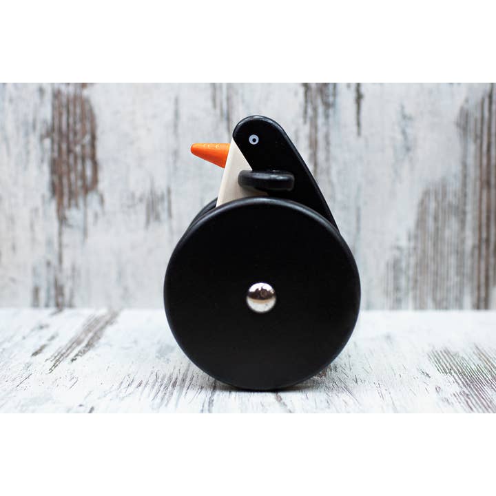 Little Poland Gallery – wholesale Wood toy – Child – BAJO Wobbling Penguin1