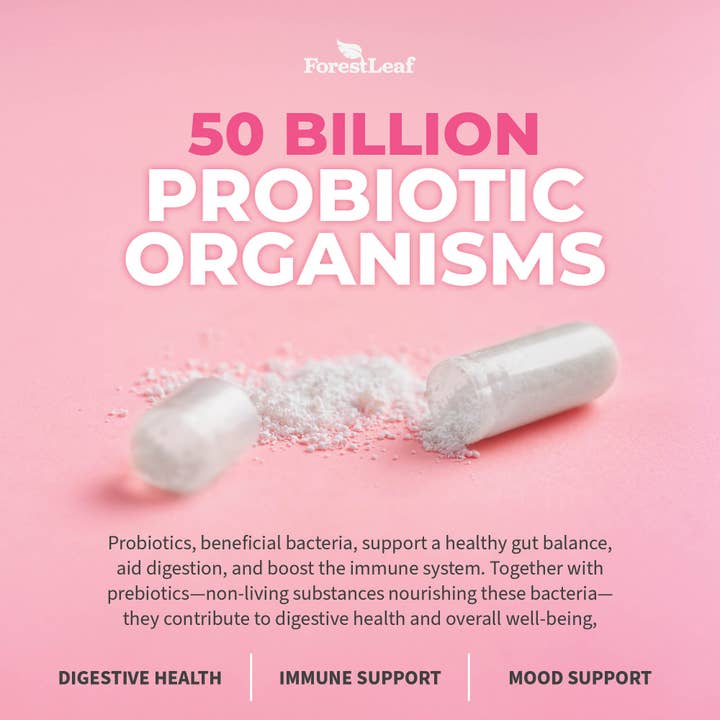 Forest Leaf - Wholesale Oral Supplement/Vitamin - Probiotic 50B Women's7