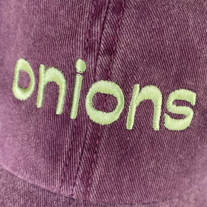 The Silver Spider – wholesale Baseball cap – Unisex – Onions foodie chef restaurant Baseball Cap Dad Hat