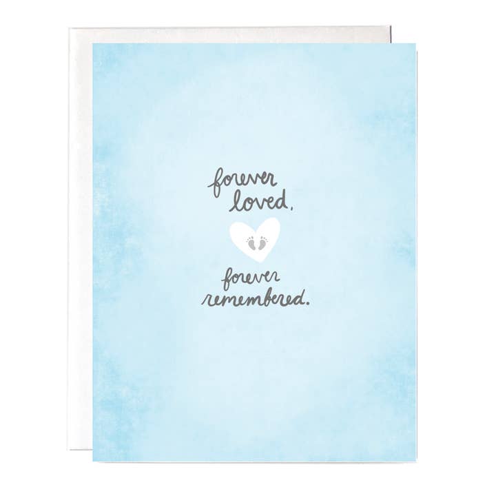 Loss of Baby Sympathy Card for wholesale by Fox Card Co