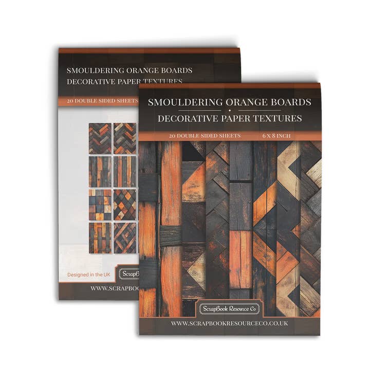 Pranchas Laranja Fumegantes por atacado de Scrapbook Resource Co