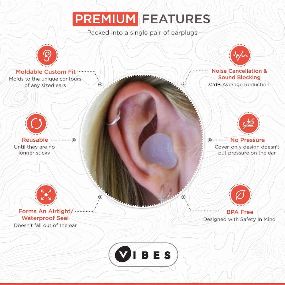 Vibes - Wholesale Earplugs - Vibes Moldable Silicone Earplugs1