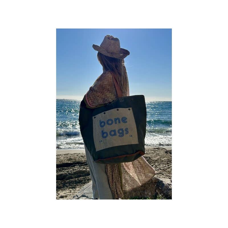 Casa Natura Design SL – wholesale Strandväska – Retro strandväska Rr39 i återvunnen militärcanvas7