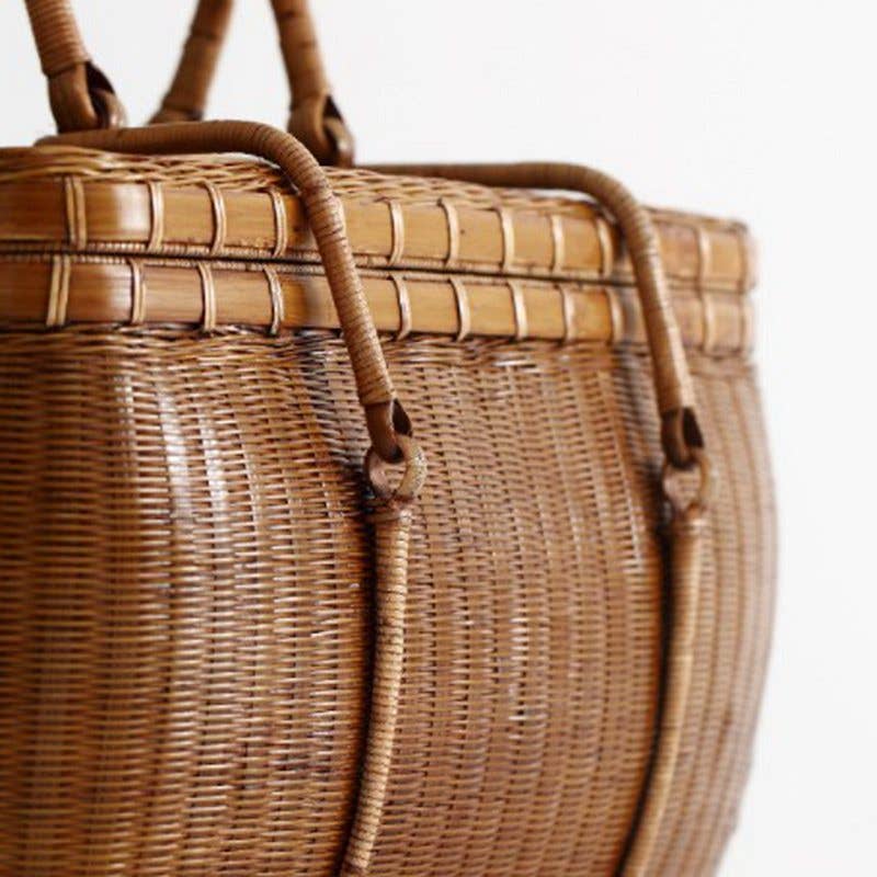 Gohobi （We cover U.S. import duties） - Wholesale Basket - Gohobi Handmade Bamboo Teaware Basket15