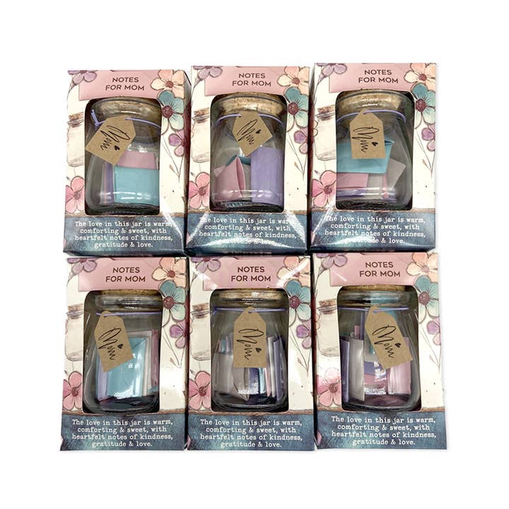 Novelty Brands - Wholesale Retailer Display - Home & Living - Blessing Notes Jar for Mom Assortment - 6/Display1