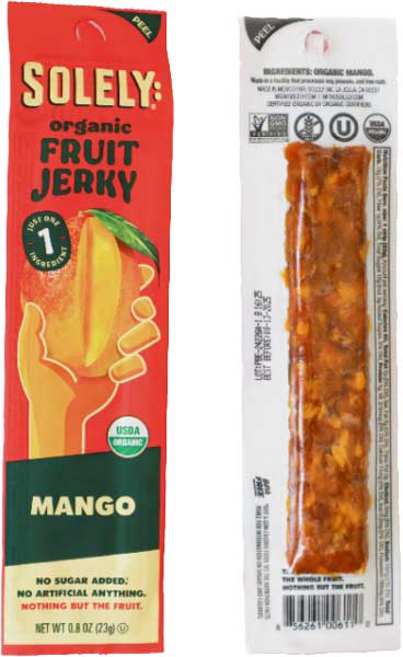 Hudson Meat Company - Wholesale Jerky - MANGO FRUIT JERKY     -     SOLELY0