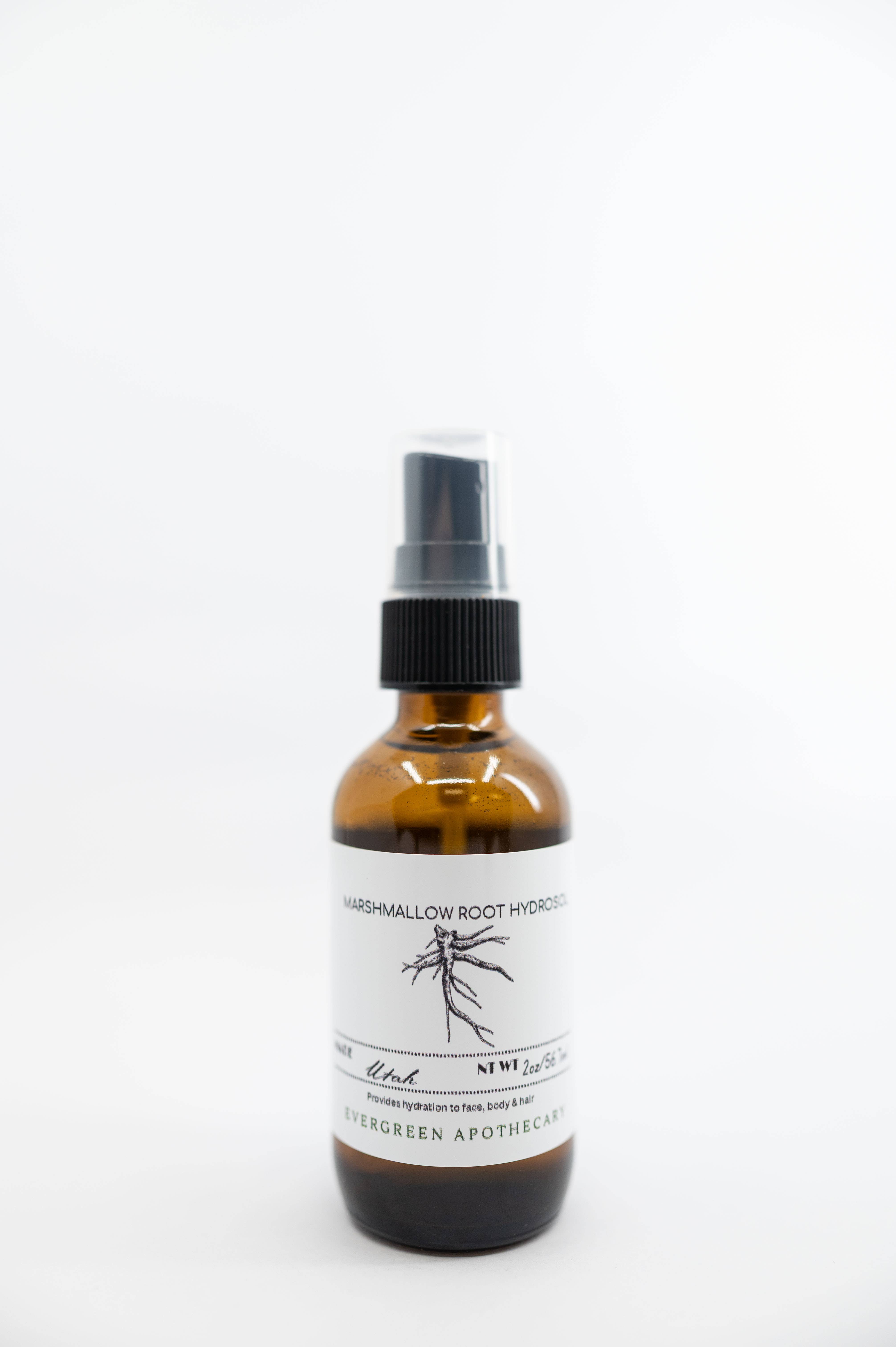 Evergreen Apothecary - Wholesale Face & Body Mist/Water - Marshmallow Root Hydrosol, 4oz1