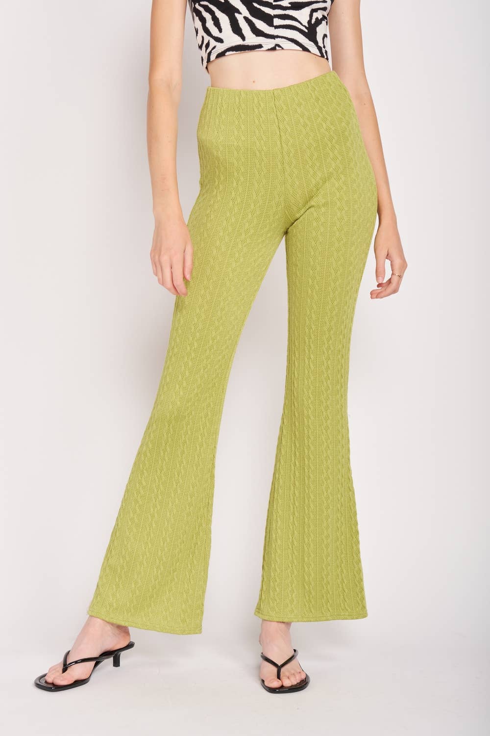 Emory Park - Wholesale Pants - Women's - CABLE KNIT PANTS7