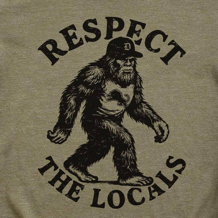 Respect the Locals Tee for wholesale by MICHIGAN VIBES
