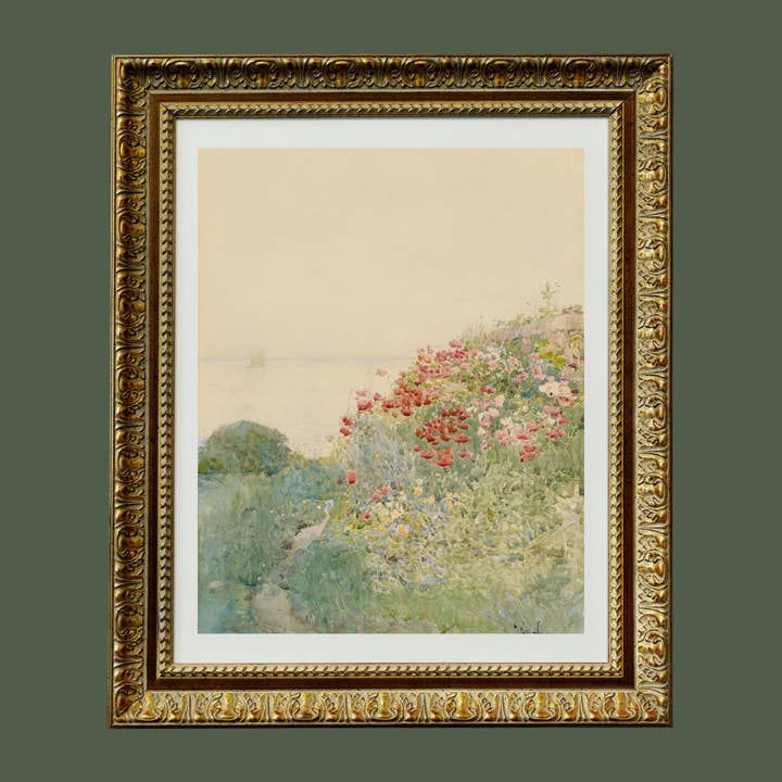 Sea to Skye - Wholesale Art Print - Field of Poppies Antique Print3