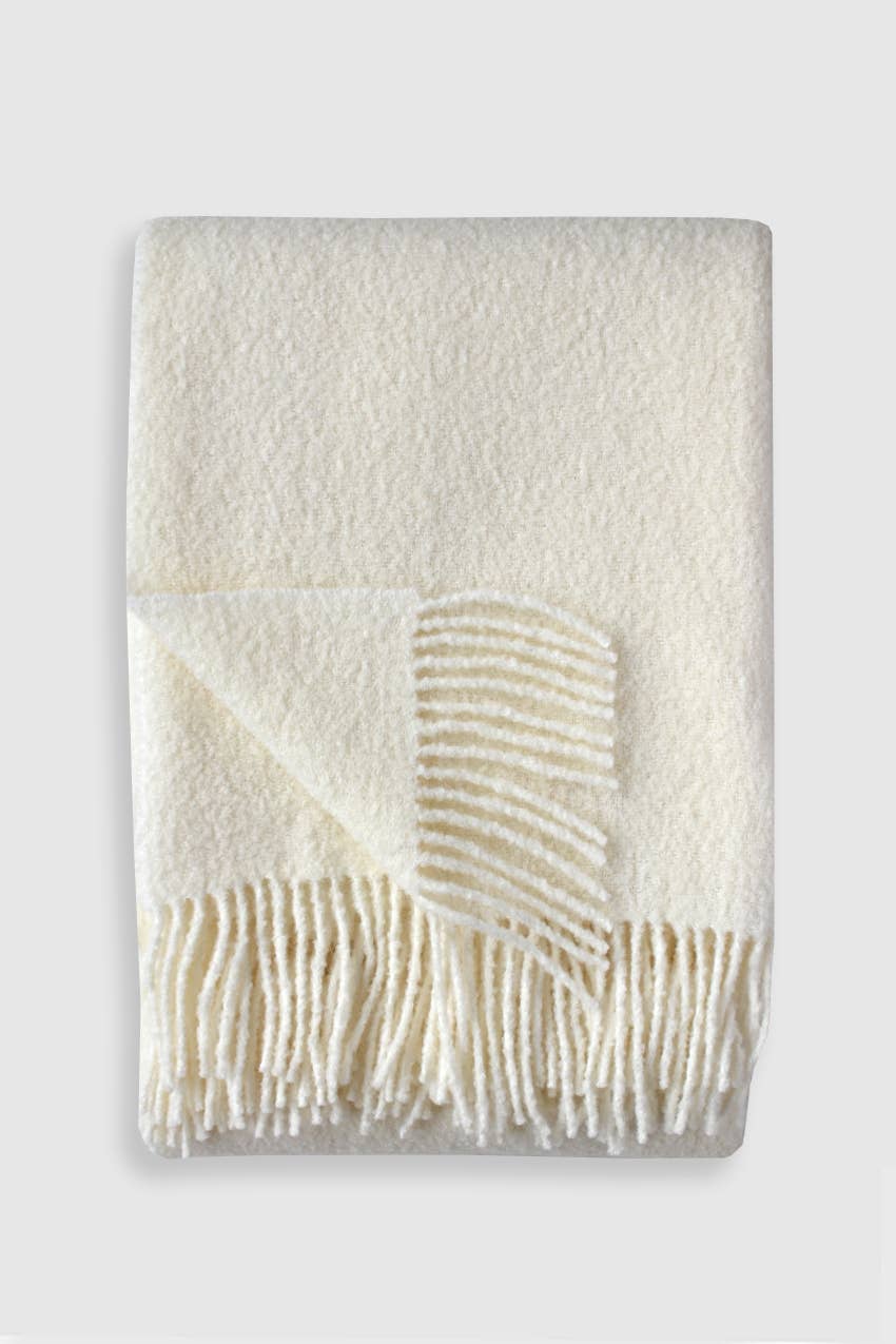 Linen Way Inc. - Wholesale Throw Blanket - Baldwin Wool Boucle Throw30