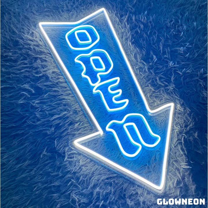Glow Neon - Wholesale Neon Sign - Open Neon Sign, Open Welcome Signage, Shop Decor, Open Decor2