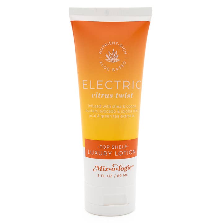 Electric (citrus twist) | Top Shelf Luxury Lotion (3 Fl. Oz) for wholesale by Mixologie