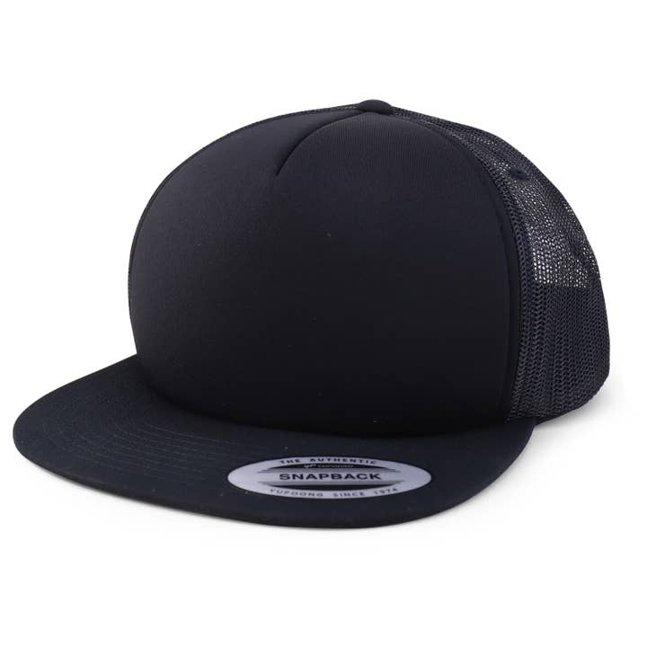 XXL Oversize 5 Painel Camionista Flatbill Snapback Cap por atacado de Trendy Apparel Shop