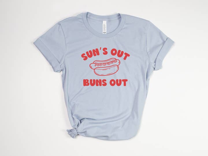 Stiles Tee Co. - Wholesale T-shirt (graphic) – unisex - Funny 4th of July Shirt - Retro Hot Dog Tee - Summer Cookout1