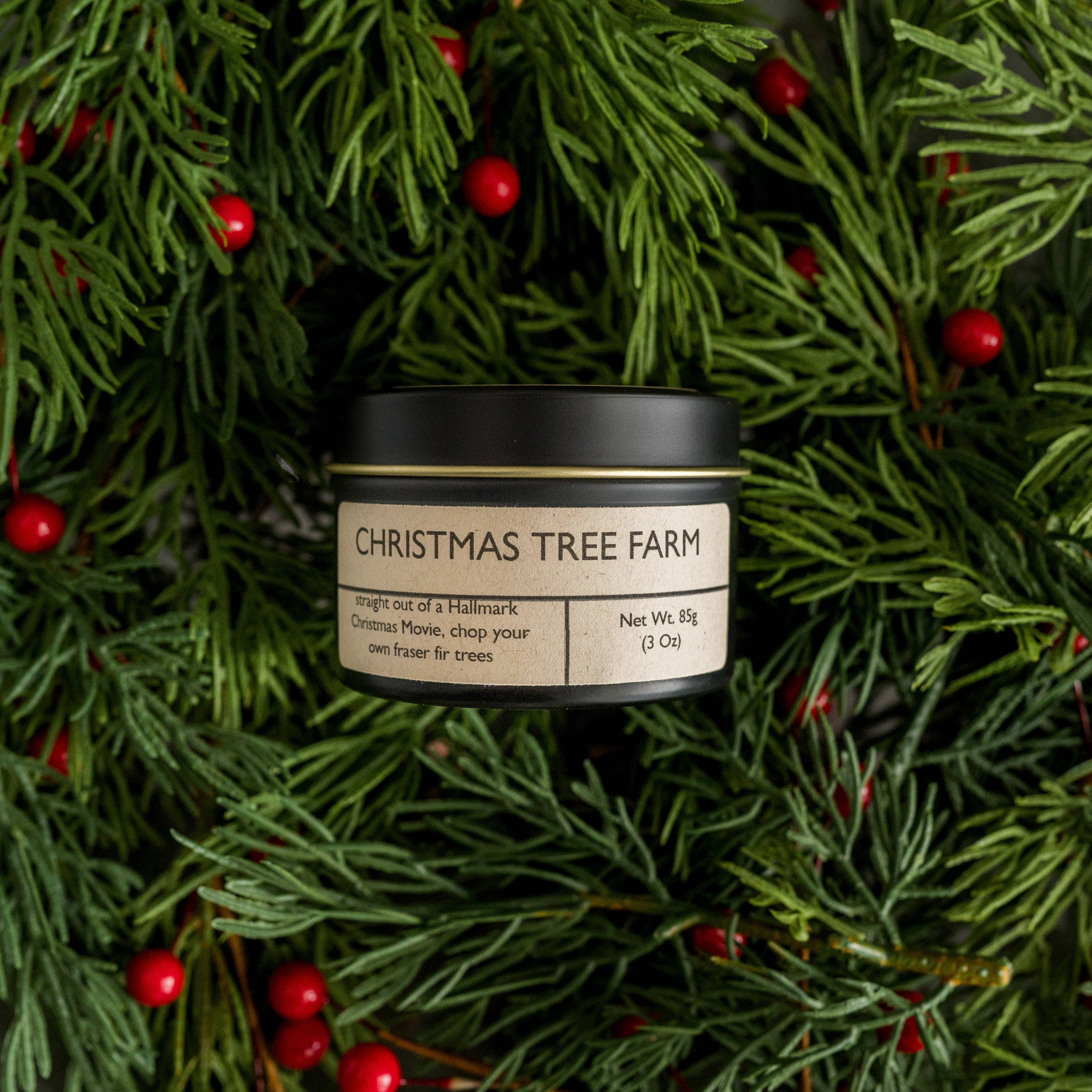 Lumberville Candle Co. – wholesale Jar/filled candle – Christmas Tree Farm0