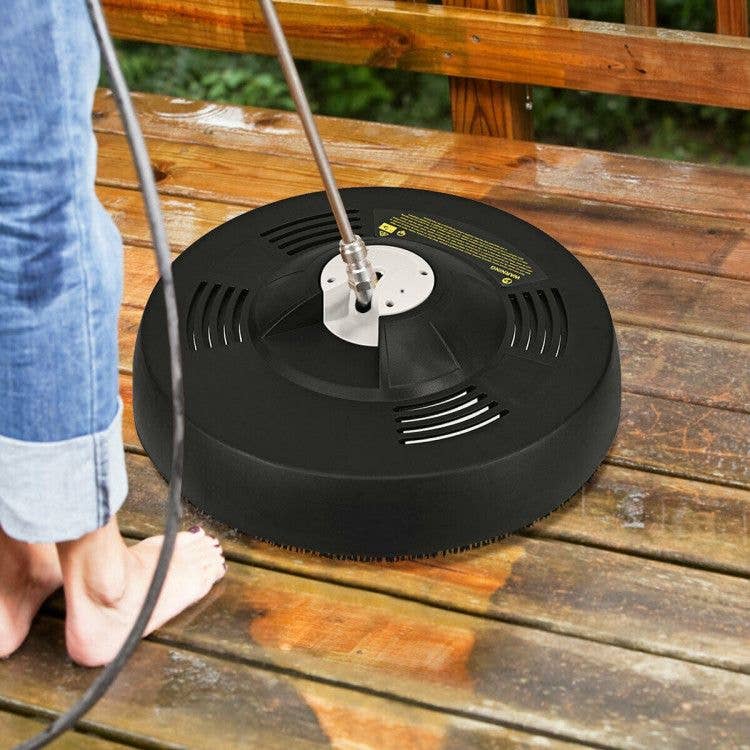 black 3000psi 16 Inch Pressure Washer Surface Cleaner Attachment for wholesale on Faire8