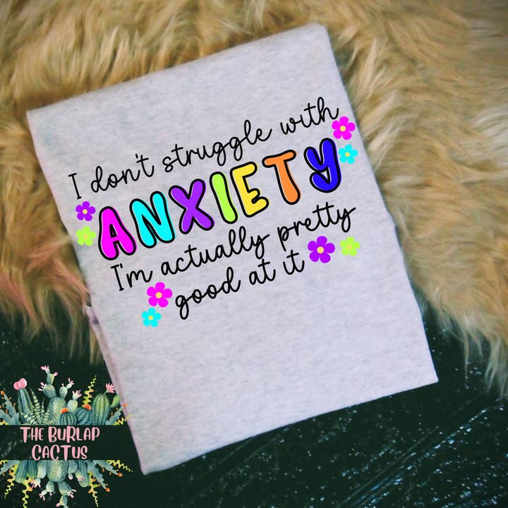 Ich habe keine Probleme mit Angst. für den Großhandel von The Burlap Cactus