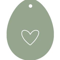 Easter pendant | Heart | various colors for wholesale by Labelgeluk