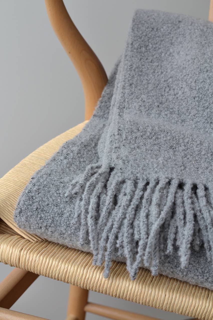 Linen Way Inc. - Wholesale Throw Blanket - Baldwin Wool Boucle Throw5
