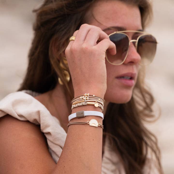 K'Lani hair tie bracelets - Wholesale Jewelry Set - Rise Hair Tie Bracelets