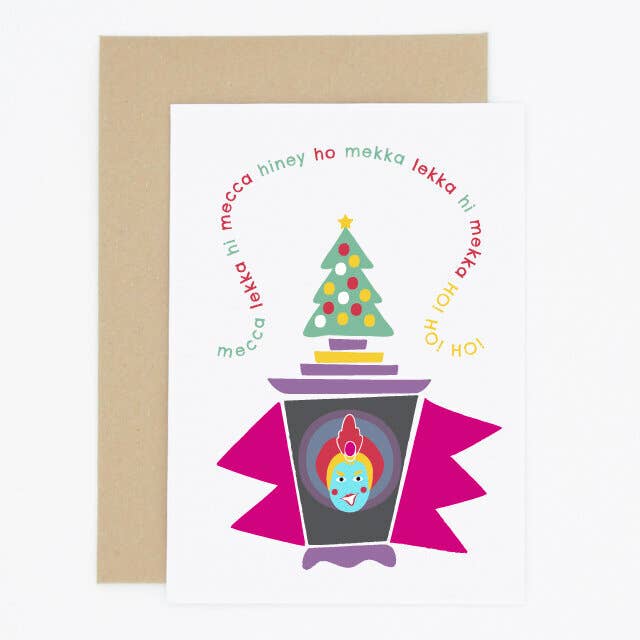 Biglietto natalizio Playhouse Genie per la vendita all'ingrosso da parte di Madame Annie et Fils