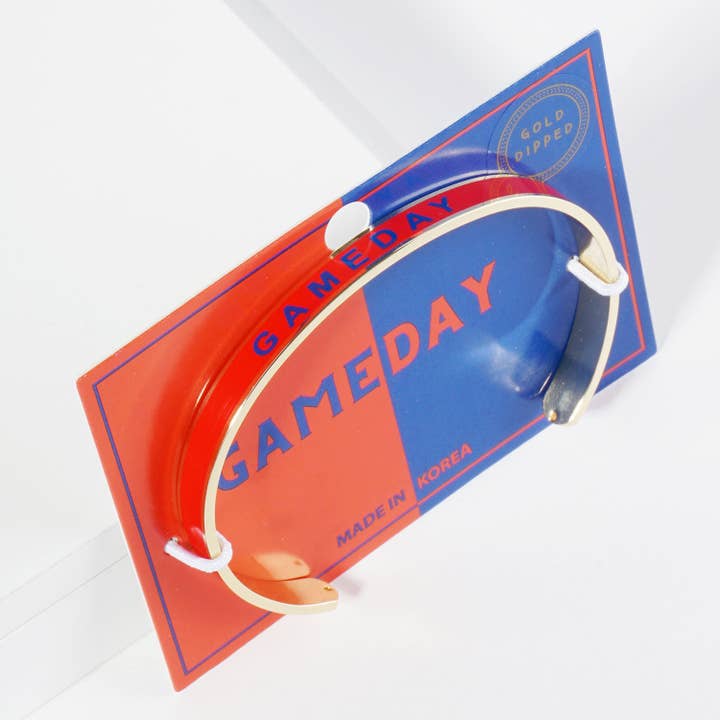 Lou & Co - Wholesale Cuff Bracelet - Enamel Gameday Cuff Bracelet1