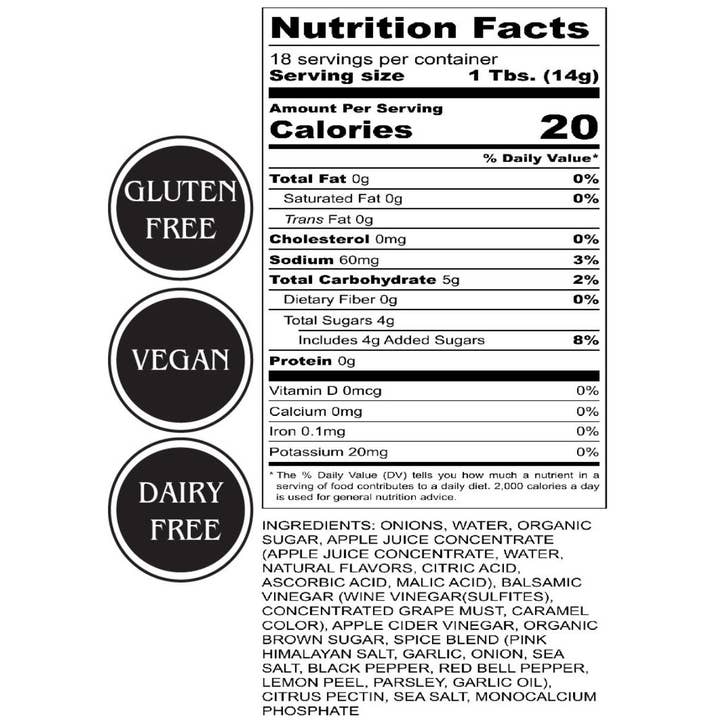 Tait Farm Foods - Wholesale Relish - Sweet Onion Jam1