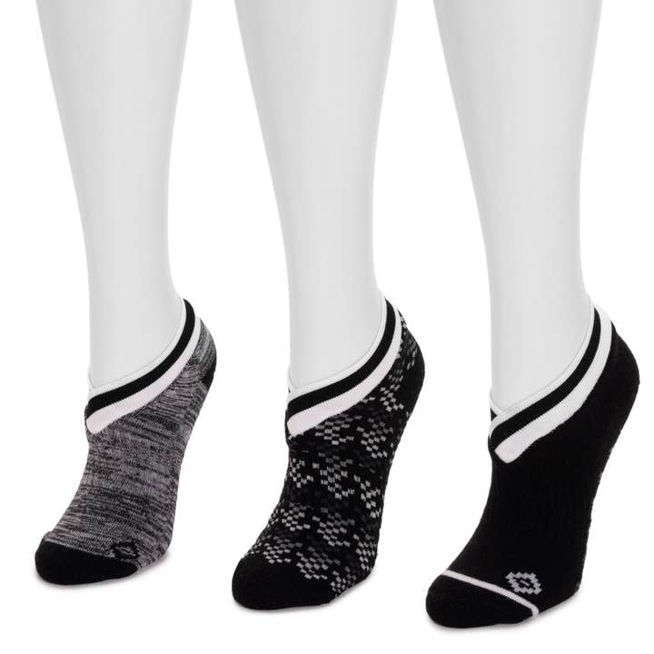MUK LUKS Women's Studio Socks - 3 Pair Pack for wholesale by Muk Luks