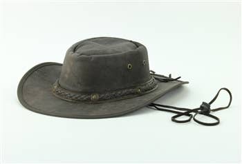 Leather Impressions Inc – wholesale Cowboy hat – Unisex – Flat Brim Cowboy Hat Style1