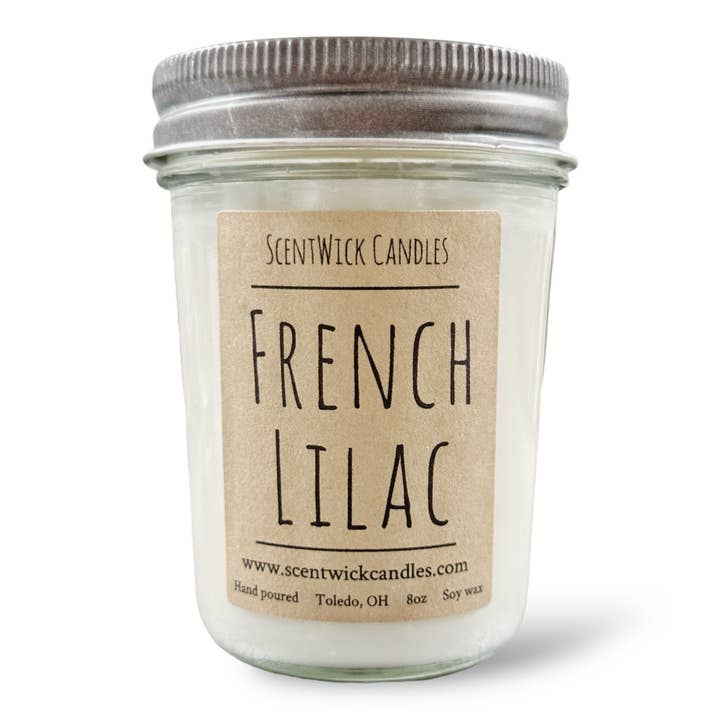 French Lilac Candle for wholesale by ScentWick Candles
