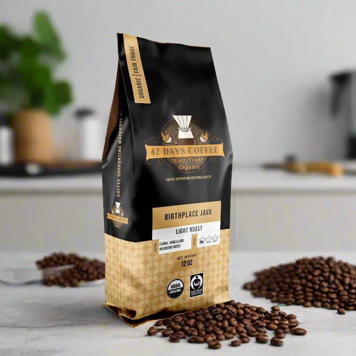 Birthplace Java - Premium Light Roast Organic Coffee for wholesale by 42 Days Coffee