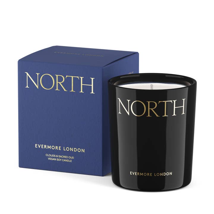 Evermore London - Wholesale Jar/Filled Candle - North Soy Candle – Leather & Oud – Hand-poured UK5