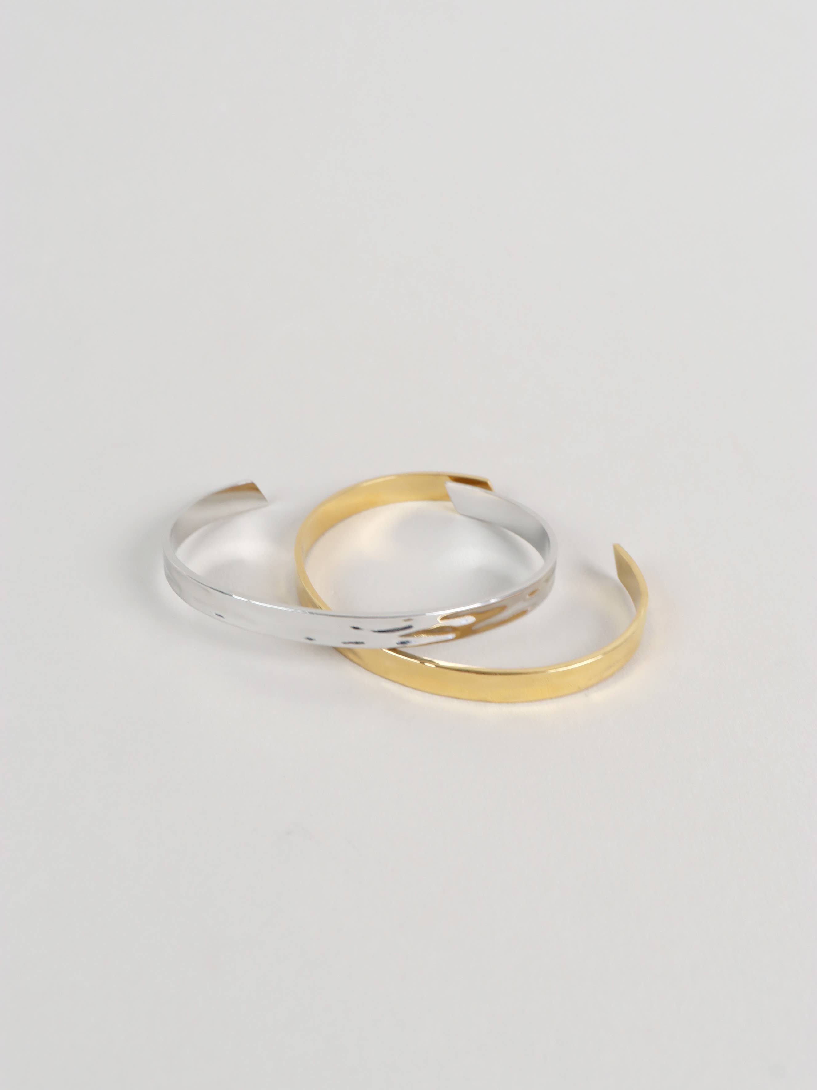 Angels Whisper Accessories – wholesale Cuff bracelet – Toro Skinny Open Cuff Sterling Silver Plated Bangle7