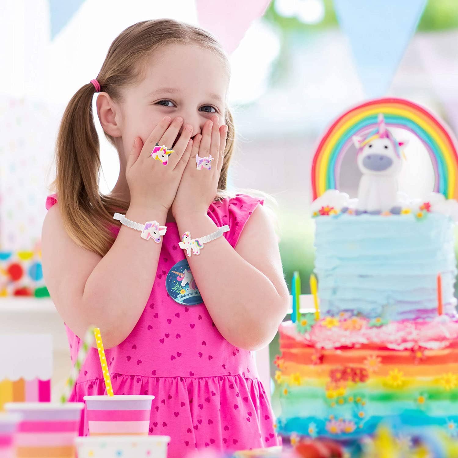 The Twiddlers - Wholesale Party Favor - 100 Unicorn Party Bag Fillers4