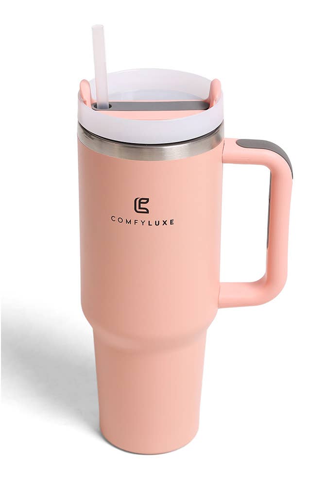 Hana - Venta al por mayor Vaso termo - Vaso con mango de 40 oz de color liso9