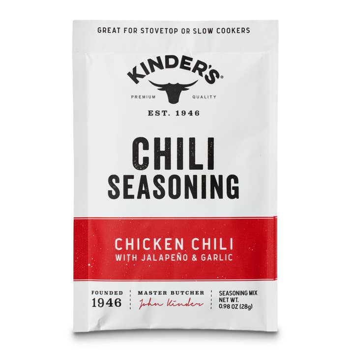 Kinder's Sauces & Seasonings - Wholesale Dried Spice Mix - Chili Seasoning Chicken Chili