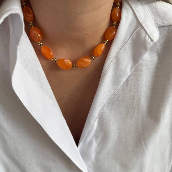 A.B. Paris - Wholesale Beaded/Pearl Necklace - Java - 7 colors11