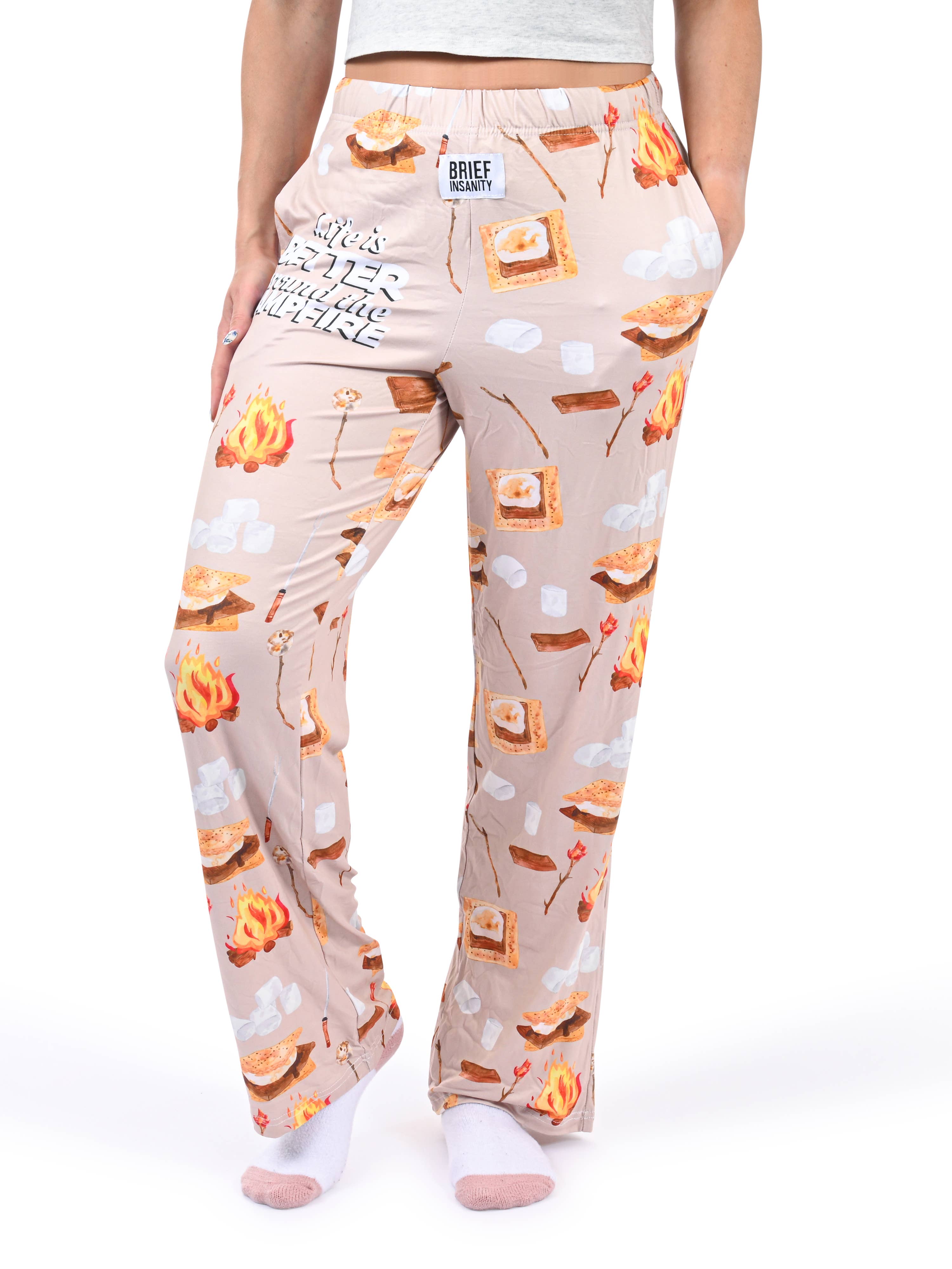 BRIEF INSANITY - Wholesale Sleepwear Bottom - Women's - Smores Pajama Lounge Pants3