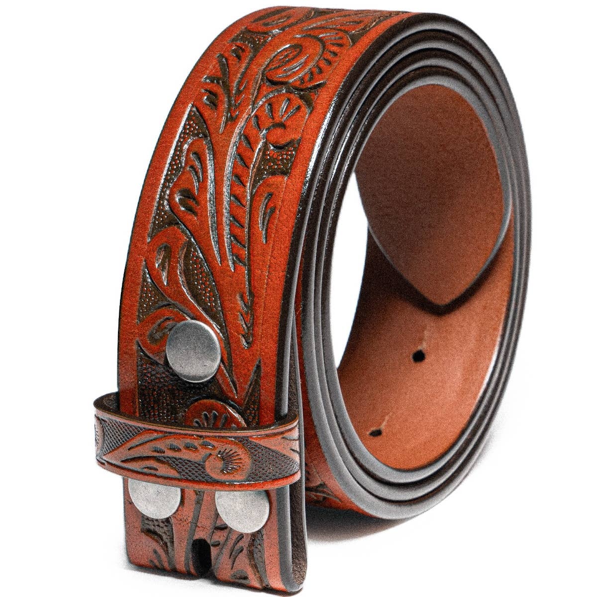 Fabio Valenti - Vendita all'ingrosso Cintura - Uomo - Cintura da uomo in vera pelle con cinturino a scatto senza fibbia21