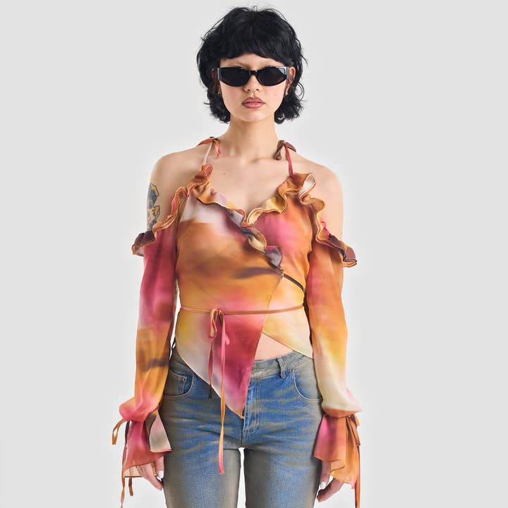 Camisa Sun Spot por atacado de Heretic Nine