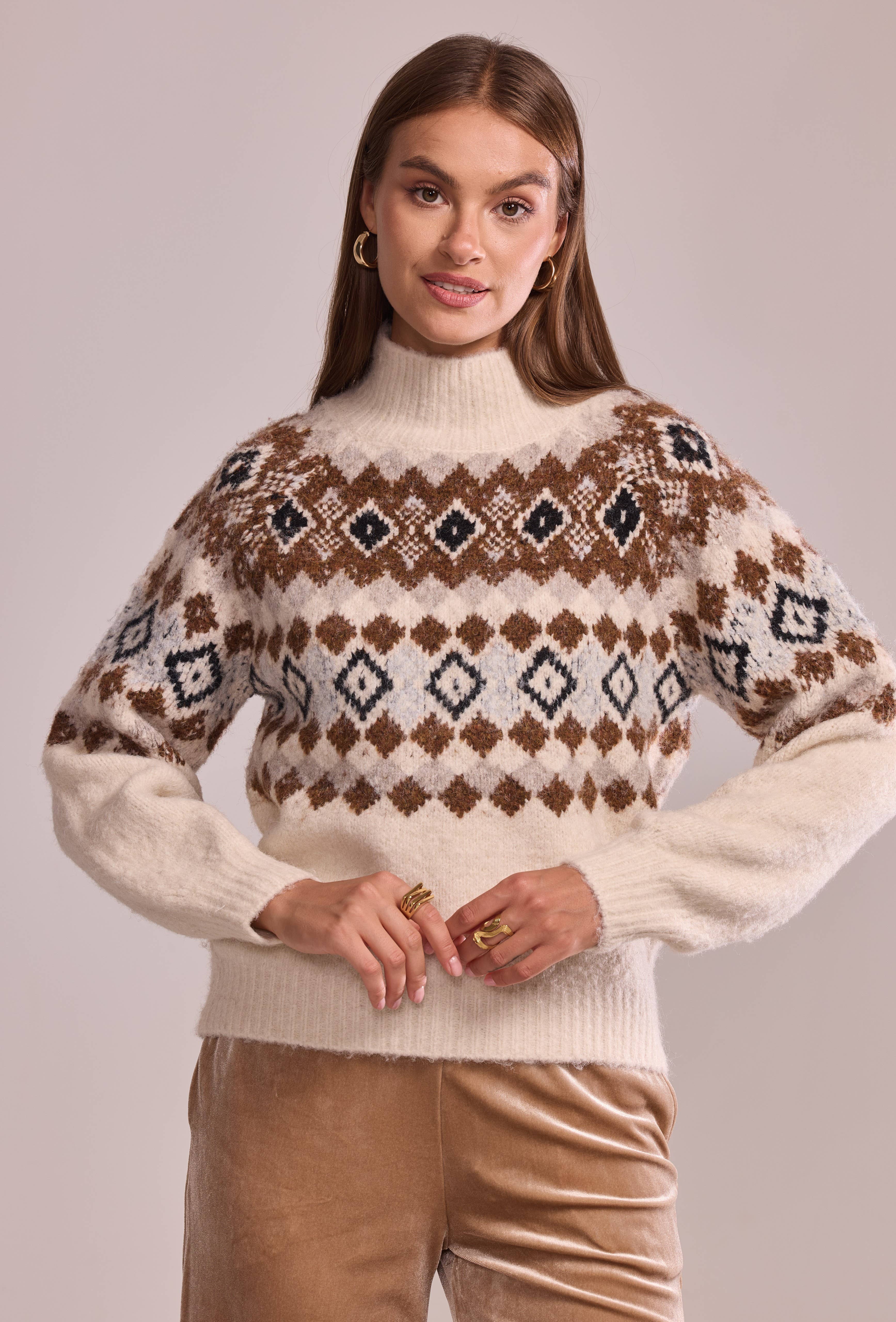 Cherry Paris - Wholesale Knit Sweater - Women's - Pull Yaelle - IH256345